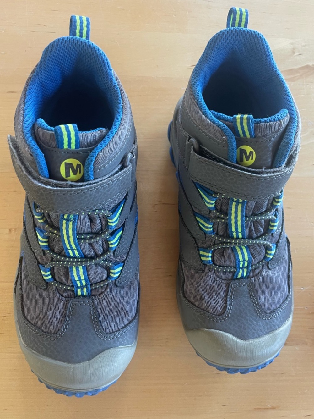 Merrell Chameleon Hiking Boots Trail Shoes Waterproof Kids Size 13.5